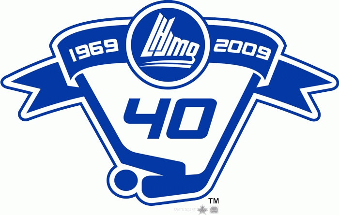 QMJHL LHJMQ 2010 Anniversary Logo iron on transfers for clothing